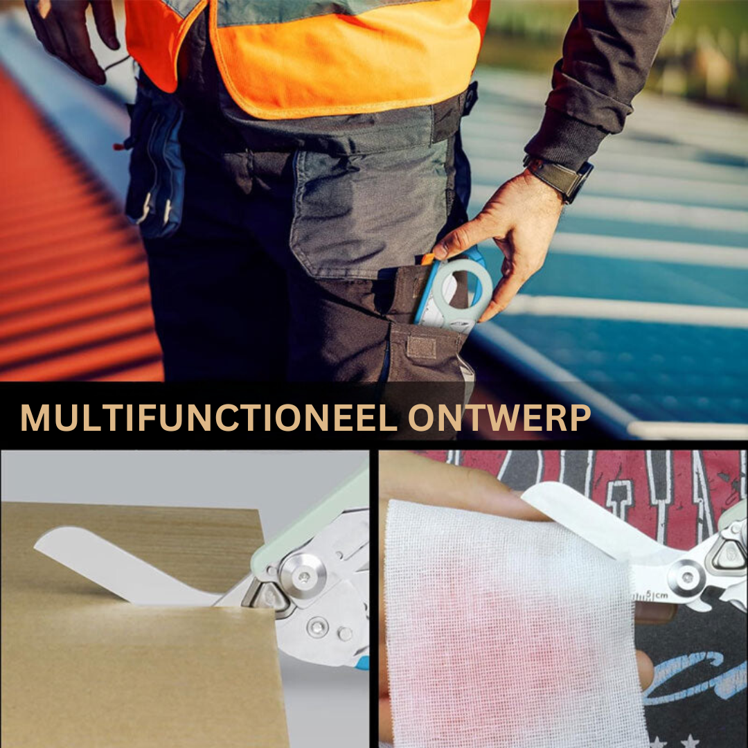 Multifunctional Foldable Tactical Pliers for Outdoor & Emergency | Stainless Steel - Lamylie