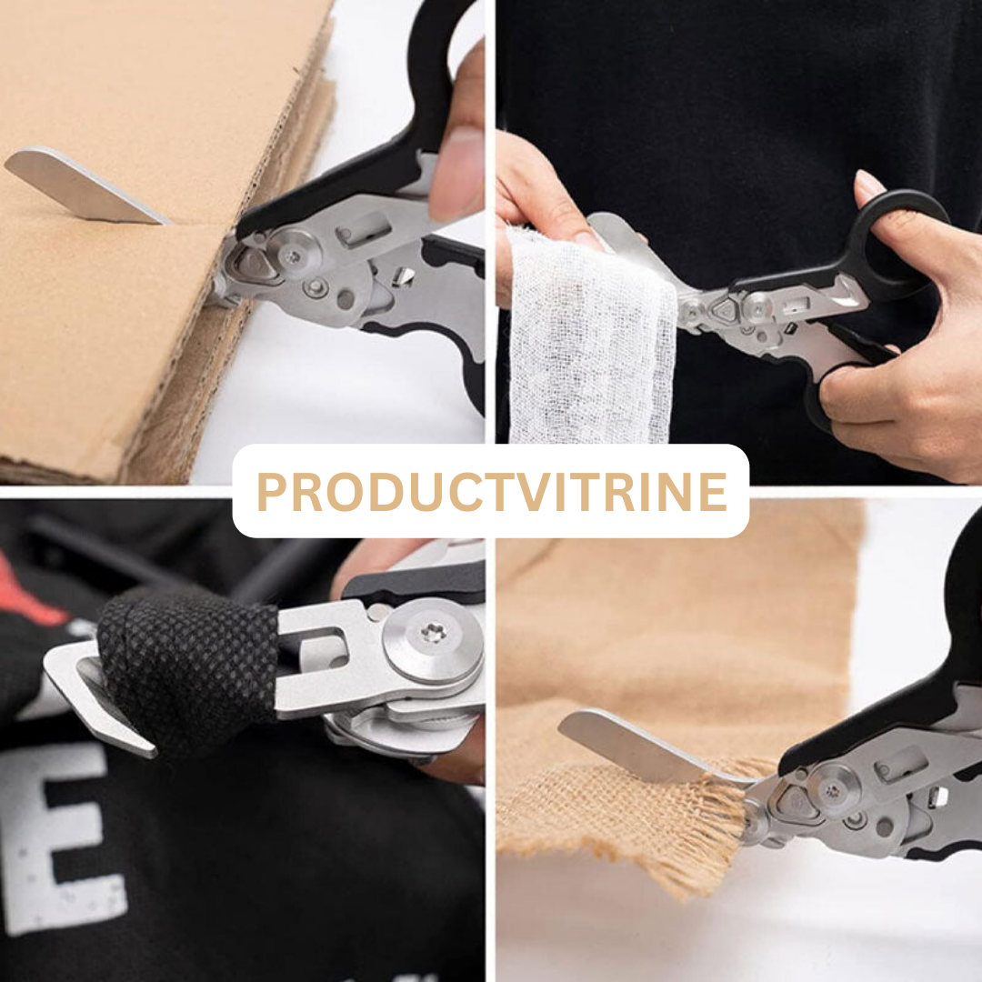 Multifunctional Foldable Tactical Pliers for Outdoor & Emergency | Stainless Steel - Lamylie