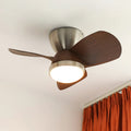 Ceiling Fan with Lighting Wood Metal Ø61cm 18W 6 Speeds Including Remote Control - Lamylie