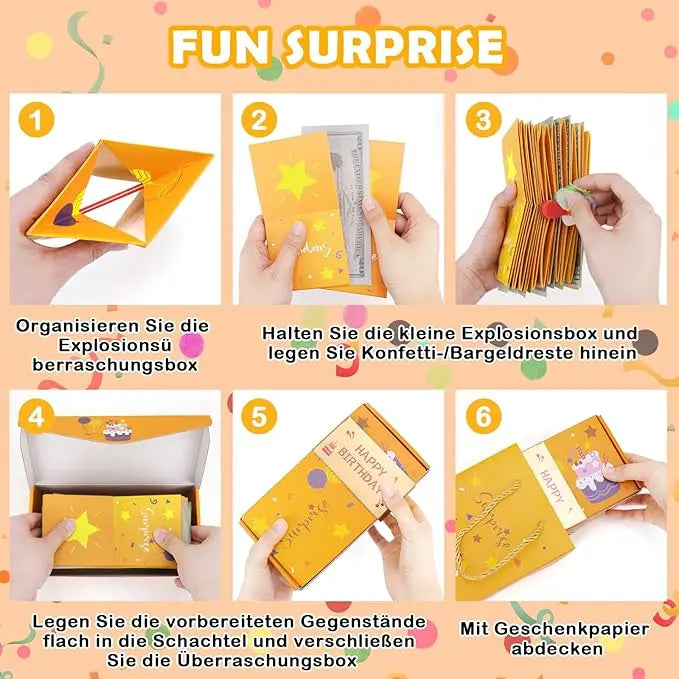 Boîte cadeau créative à déplier pour les grandes occasions - Lamylie