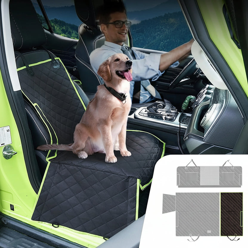 Furride 6-In-1 Waterproof Dog Car Seat Protector — Hammock, Bench & Cargo Liner