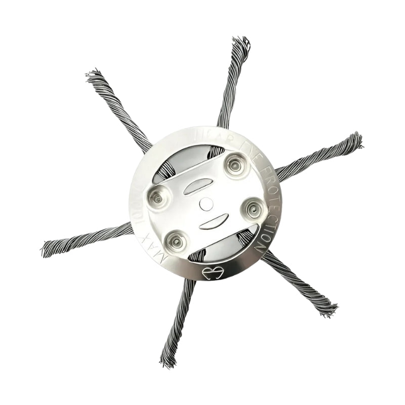 Cap universal robust pentru motocoasă – Sârmă de oțel pentru bordurare precisă (Ø100 mm) - Lamylie