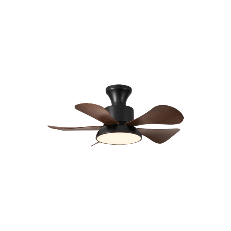 Archer Ceiling Fan with Lighting 70cm Ø | 6-Speed Remote Control DC Motor - Lamylie