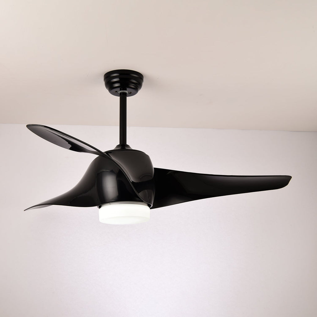 Ventilator de tavan cu iluminare Umber | Ø132 cm Ventilator modern cu lampă LED - Lamylie