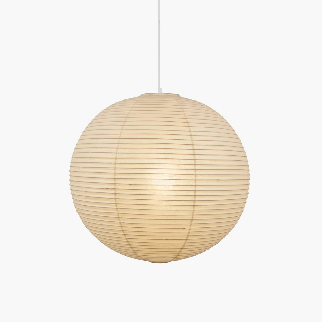 Japanese Mulberry Paper Pendant Lamp — Handmade Washi Lampshade Globe Ambient Lighting - Lamylie