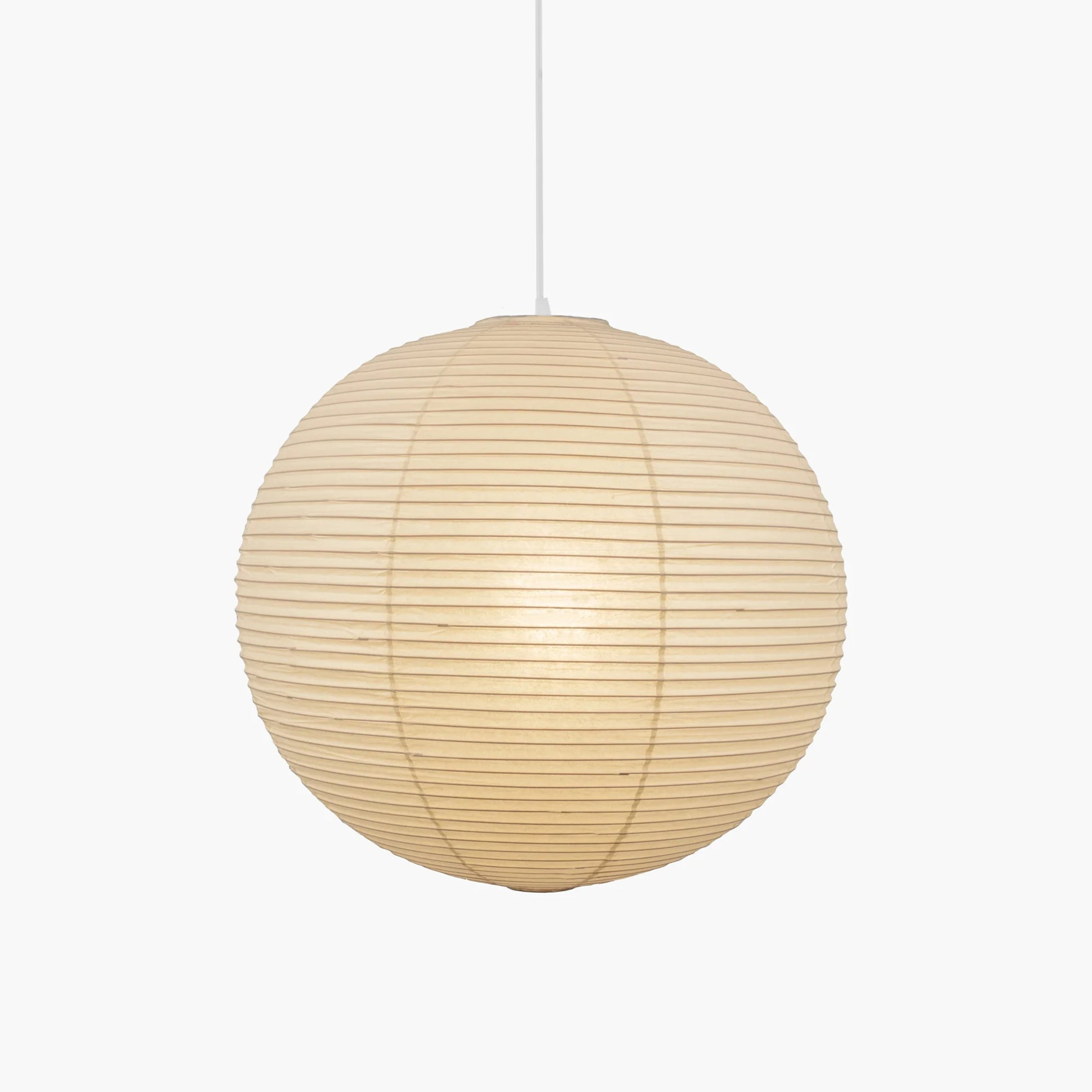 Japanese Mulberry Paper Pendant Lamp — Handmade Washi Lampshade Globe Ambient Lighting - Lamylie