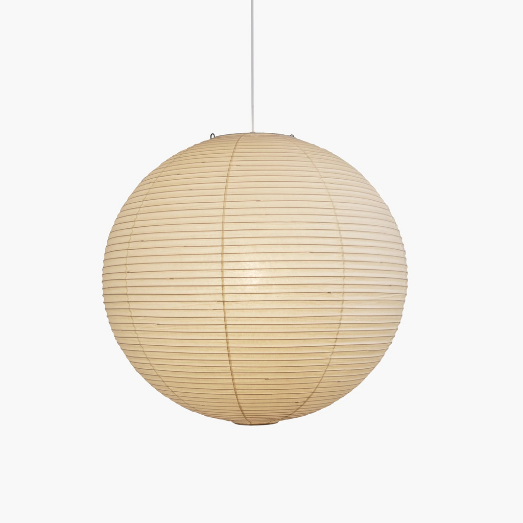 Japanese Mulberry Paper Pendant Lamp — Handmade Washi Lampshade Globe Ambient Lighting - Lamylie