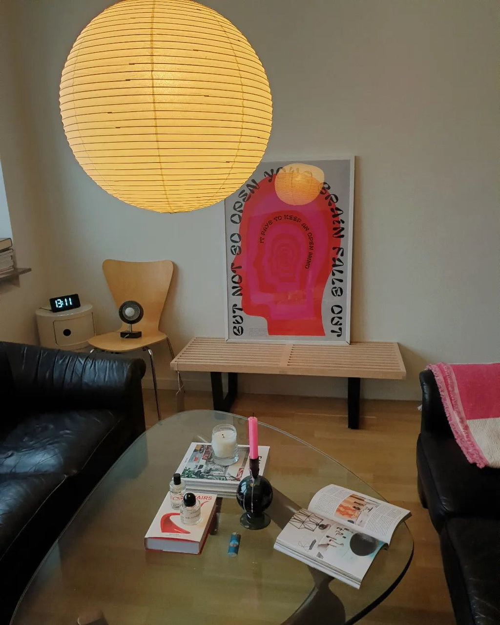 Japanese Mulberry Paper Pendant Lamp — Handmade Washi Lampshade Globe Ambient Lighting - Lamylie