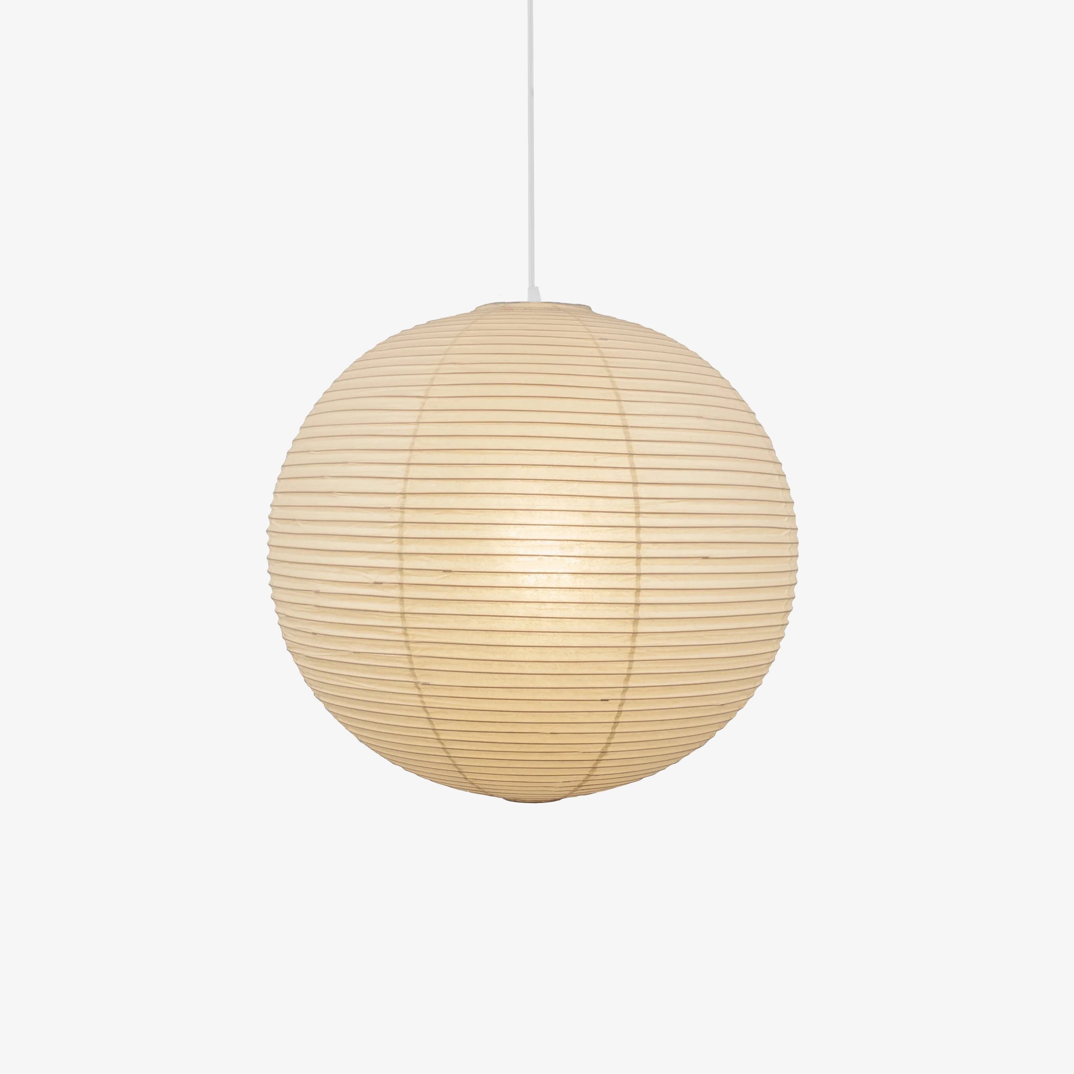 Japanese Mulberry Paper Pendant Lamp — Handmade Washi Lampshade Globe Ambient Lighting - Lamylie