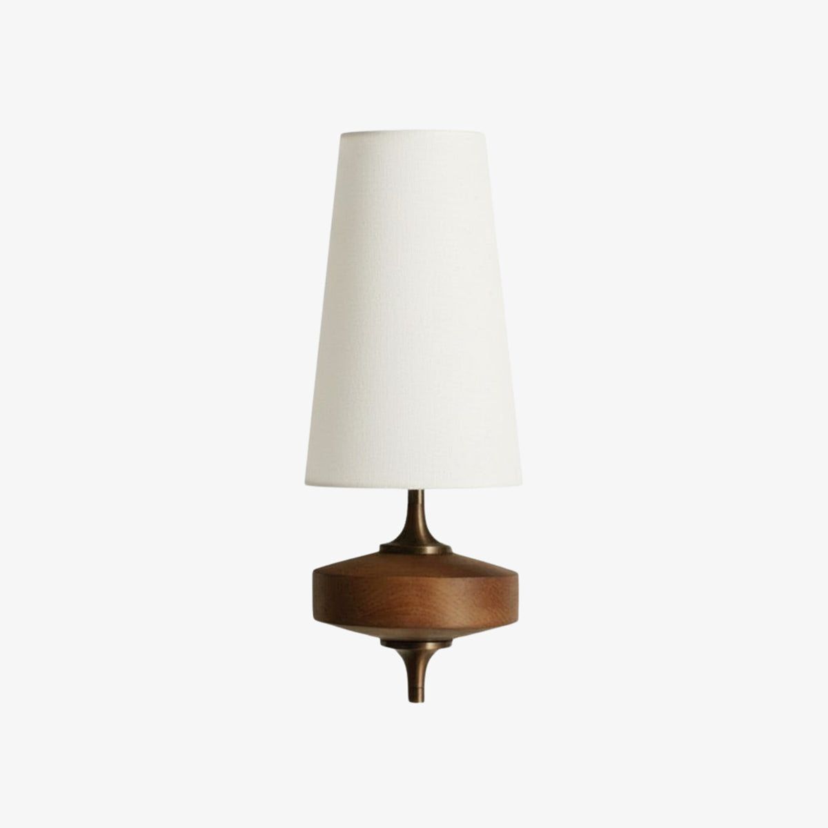 Retro Wall Lamp with Fabric Shade | Vintage Lighting for Bedroom - Lamylie