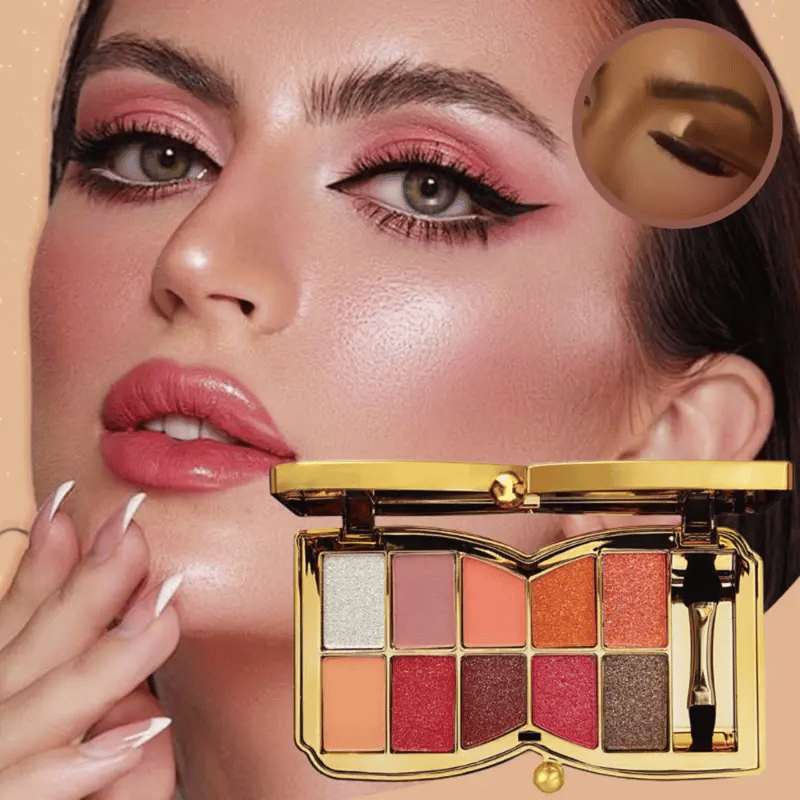 Your Beauty Diary| 10-Farben-Glitzer-Lidschattenpalette – Lamylie