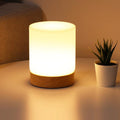 CylinderLight | Minimalistisk bordlampe med berøringsfunksjon og 360° belysning - Lamylie