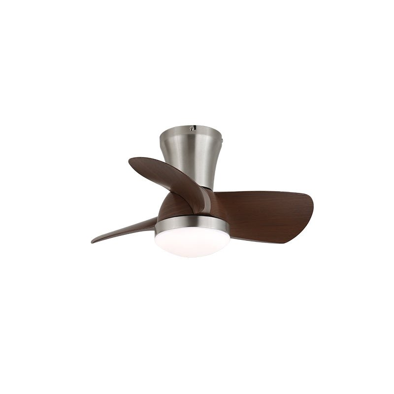 Stropní ventilátor s osvětlením v minimalistickém dřevěném vzhledu – Lamylie