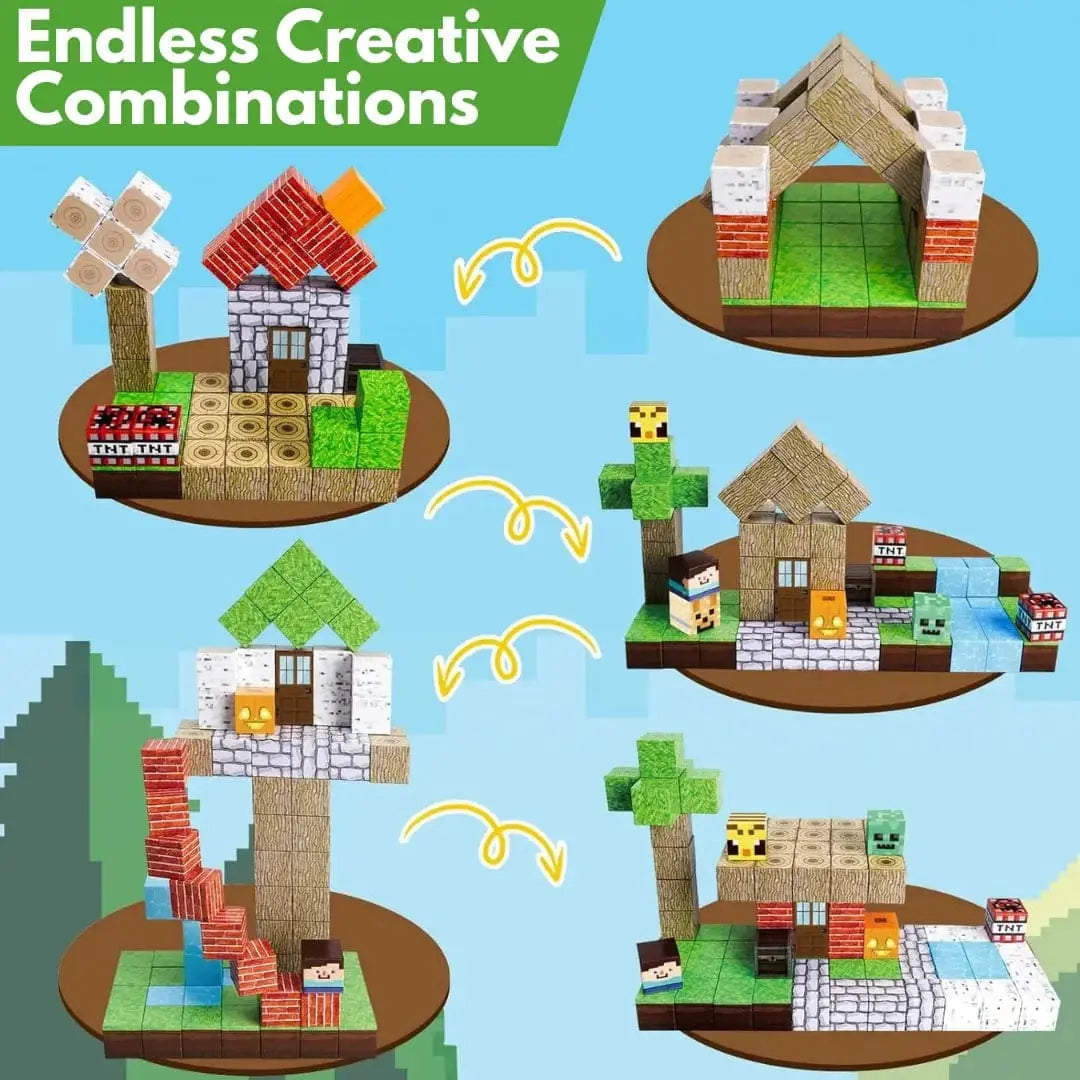 BrilliBlocks - Stimuleer creatief talent met elke magnetische klik - Lamylie