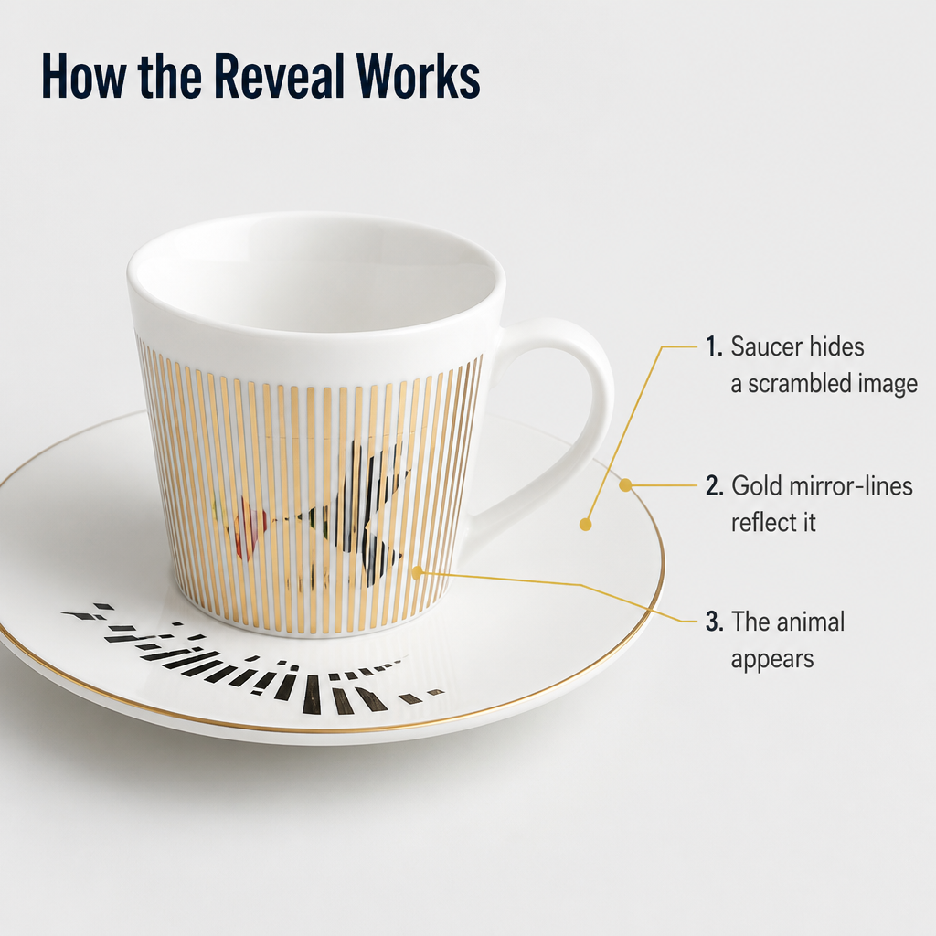 LumoraStream — Watch a Hidden Animal Appear the Moment Cup Meets Saucer - Lamylie