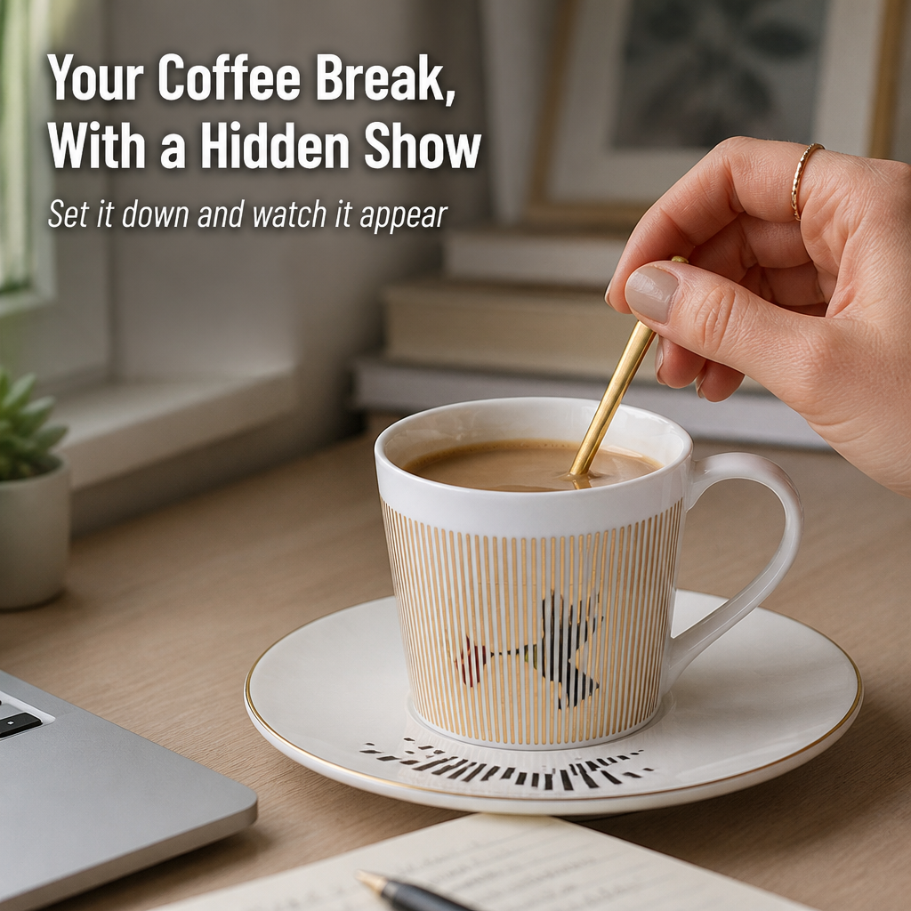 LumoraStream — Watch a Hidden Animal Appear the Moment Cup Meets Saucer - Lamylie