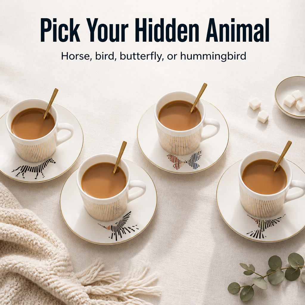 LumoraStream — Watch a Hidden Animal Appear the Moment Cup Meets Saucer - Lamylie