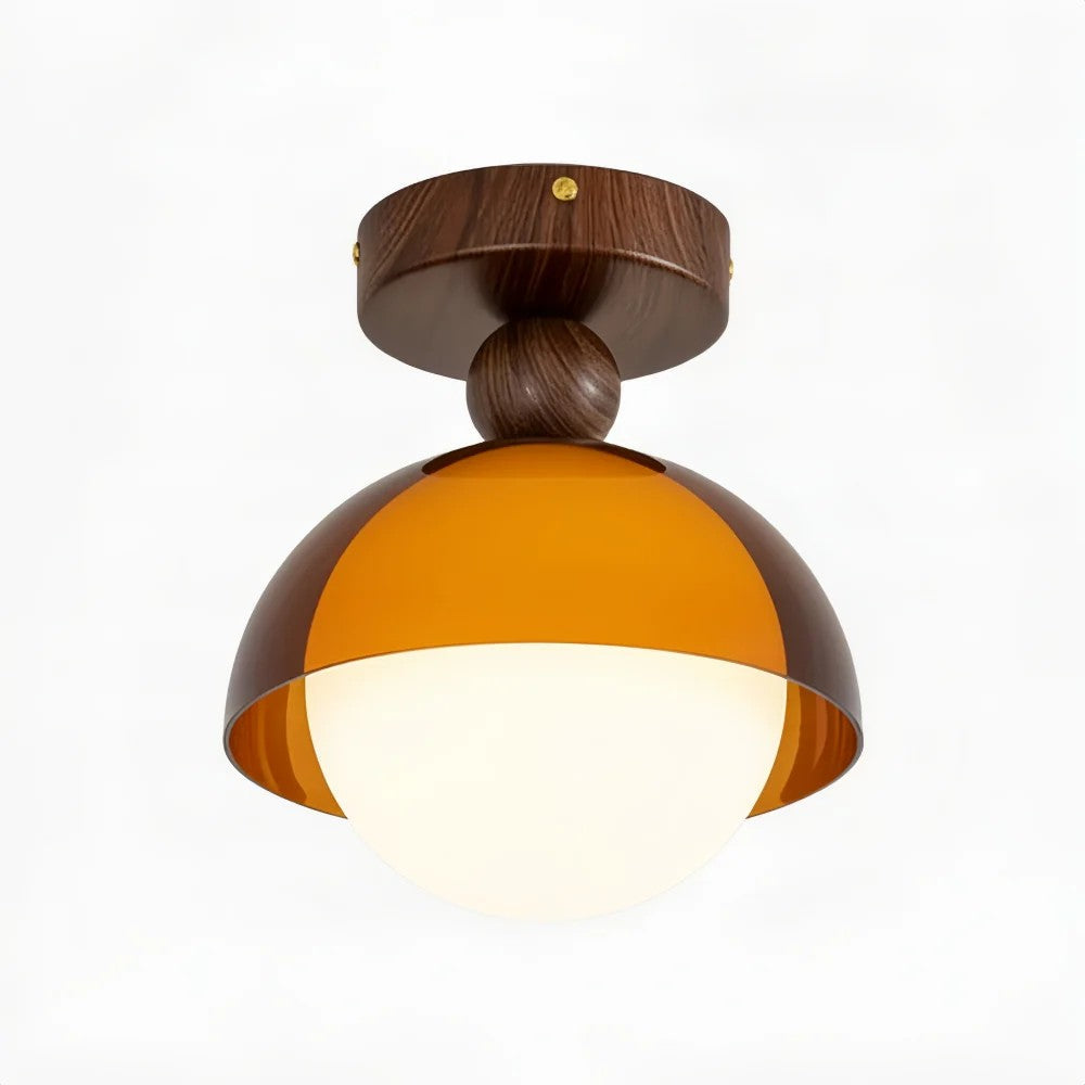 Vintage Ceiling Lamp with Sunset Tones for Hallway and Entrance | Modern Ambient Lighting - Lamylie