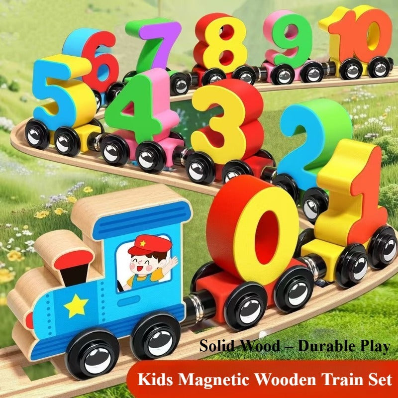 MagnaTrain-Ziehspiel mit Zahlen – spannendes Lernspiel für junge Mathe-Asse – Lamylie