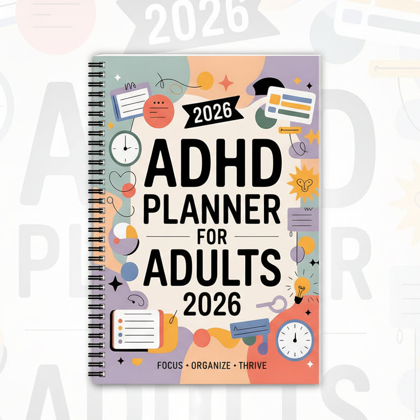 Denní a týdenní plánovač úkolů FocusVault 2026 pro ADHD