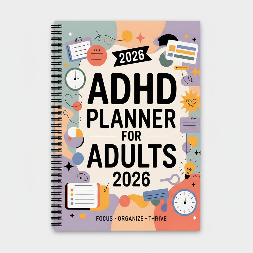 Denní a týdenní plánovač úkolů FocusVault 2026 pro ADHD