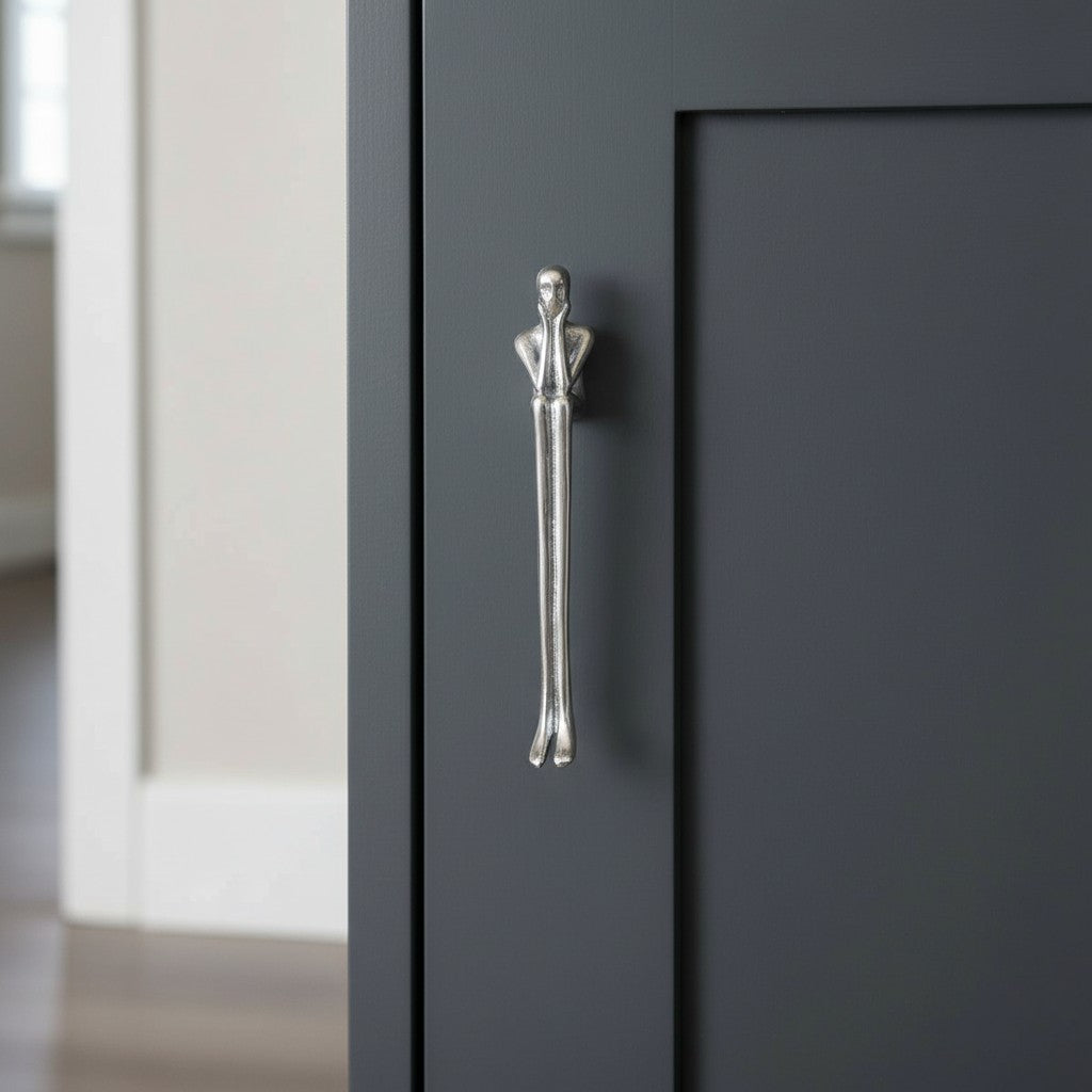 Minimalist Cabinet Handle - Brass Silver Pink - Scandinavian Design Furniture - Lamylie