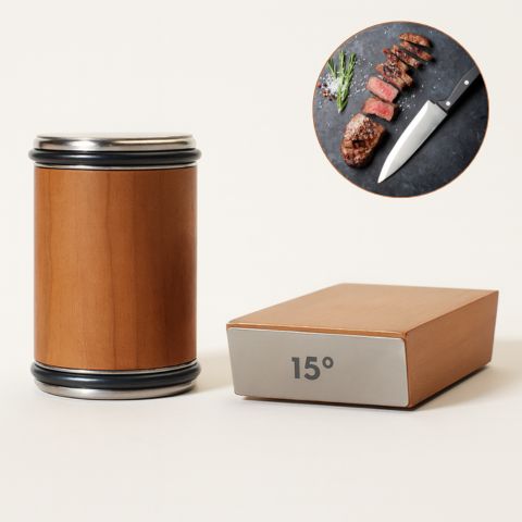 Knife Sharpening | Rolling Edge Sharpener | Quick & Accurate Sharpening | Blade Power - Lamylie