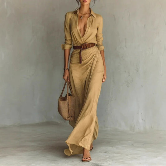 Robe Chemise Ceinturé