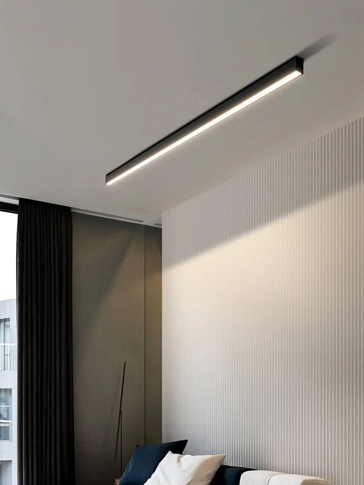 Minimalistische LED-Deckenlampe – Nordischer Stil, flimmerfreie Beleuchtung - Lamylie