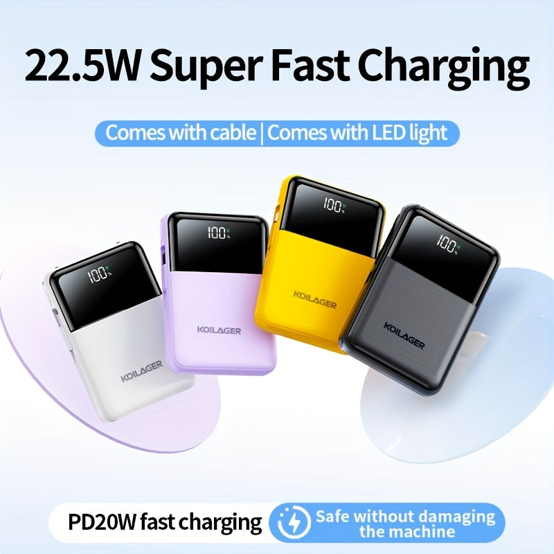 Mini Power Bank 10000mAh with Display - Lamylie