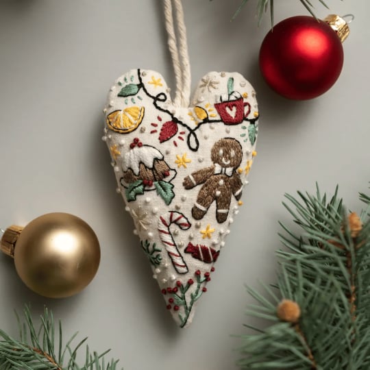 Ručně vyrobený vánoční zázrak – StitchHeart Noel - Lamylie