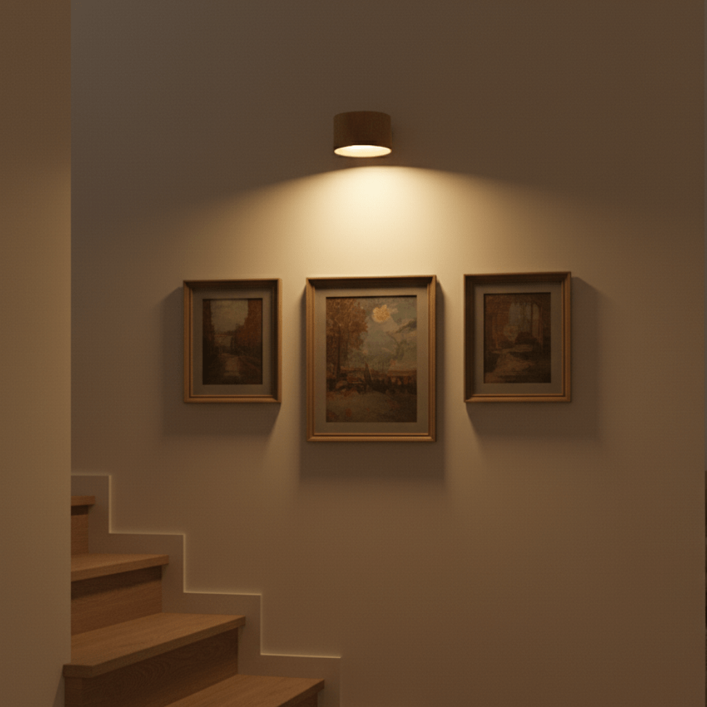 Wiederaufladbare LED-Wandleuchte mit verstellbarem Kopf - Lamylie