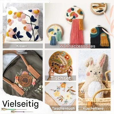 Broderinålesæt | Grundlæggende broderi | Farvemarkerede nåle | EasyStitch - Lamylie
