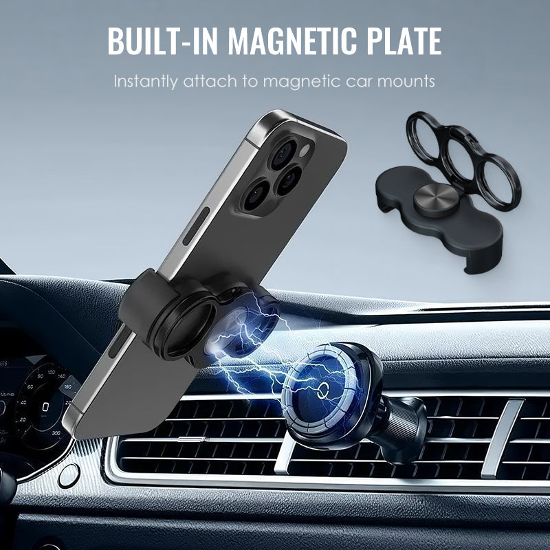 Multi-Ring Grip Holder for Secure Smartphone Use - Lamylie