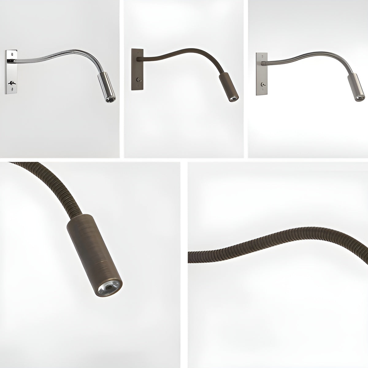 Adjustable Gooseneck Wall Light – Reading Lamp for Bed and Sofa - Lamylie