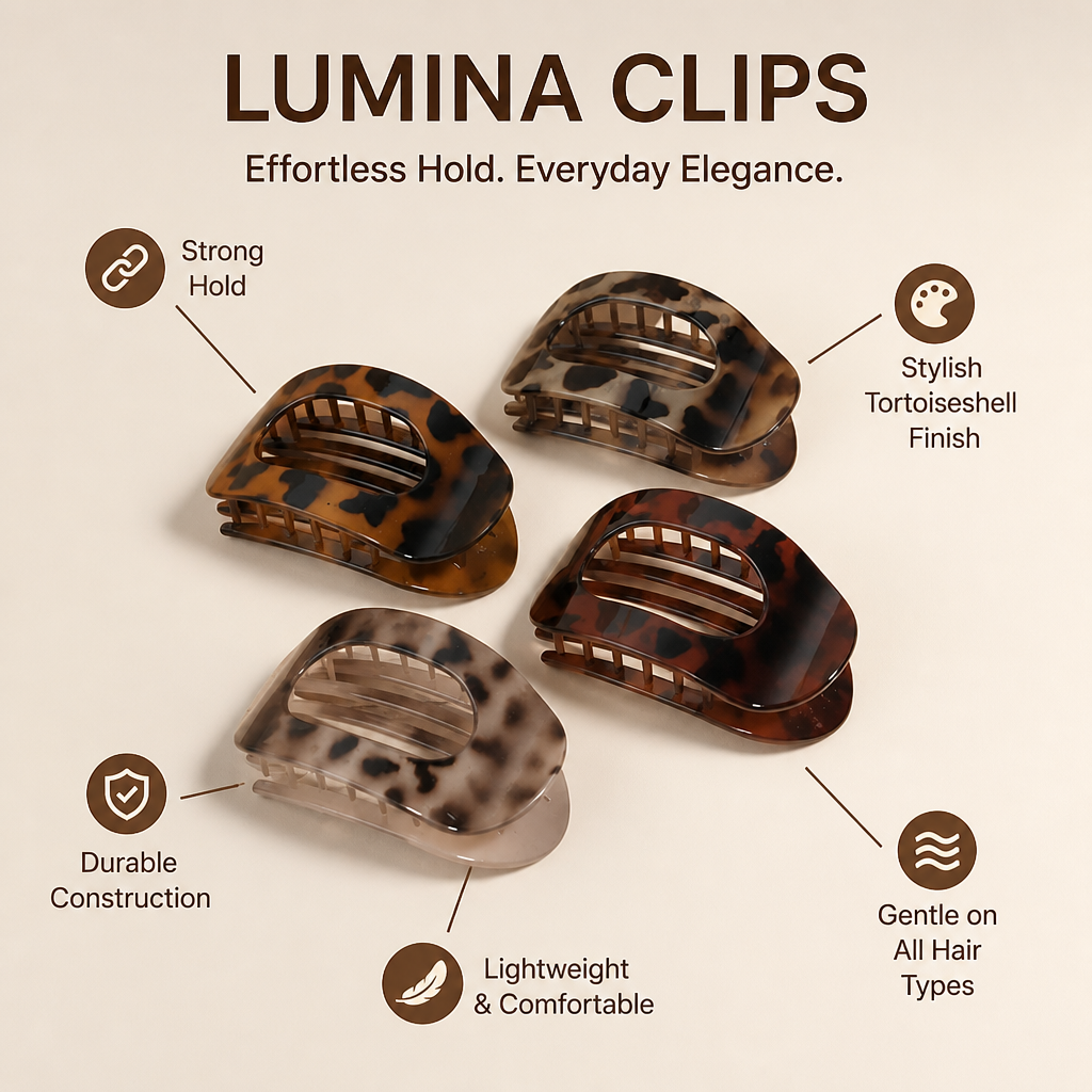 LuminaClips — ثبات لا يتزعزع يرتقي بأناقتك وثقتك فورًا - Lamylie
