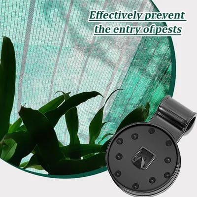 Clips métalliques pour une fixation sûre – Imperméables et résistants au vent – Lamylie