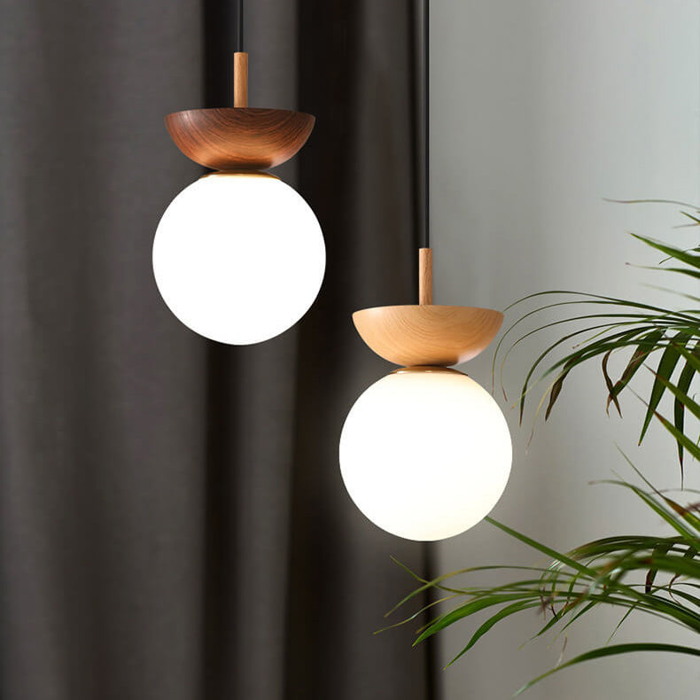 Glaskugel-Deckenlampe - Lamylie