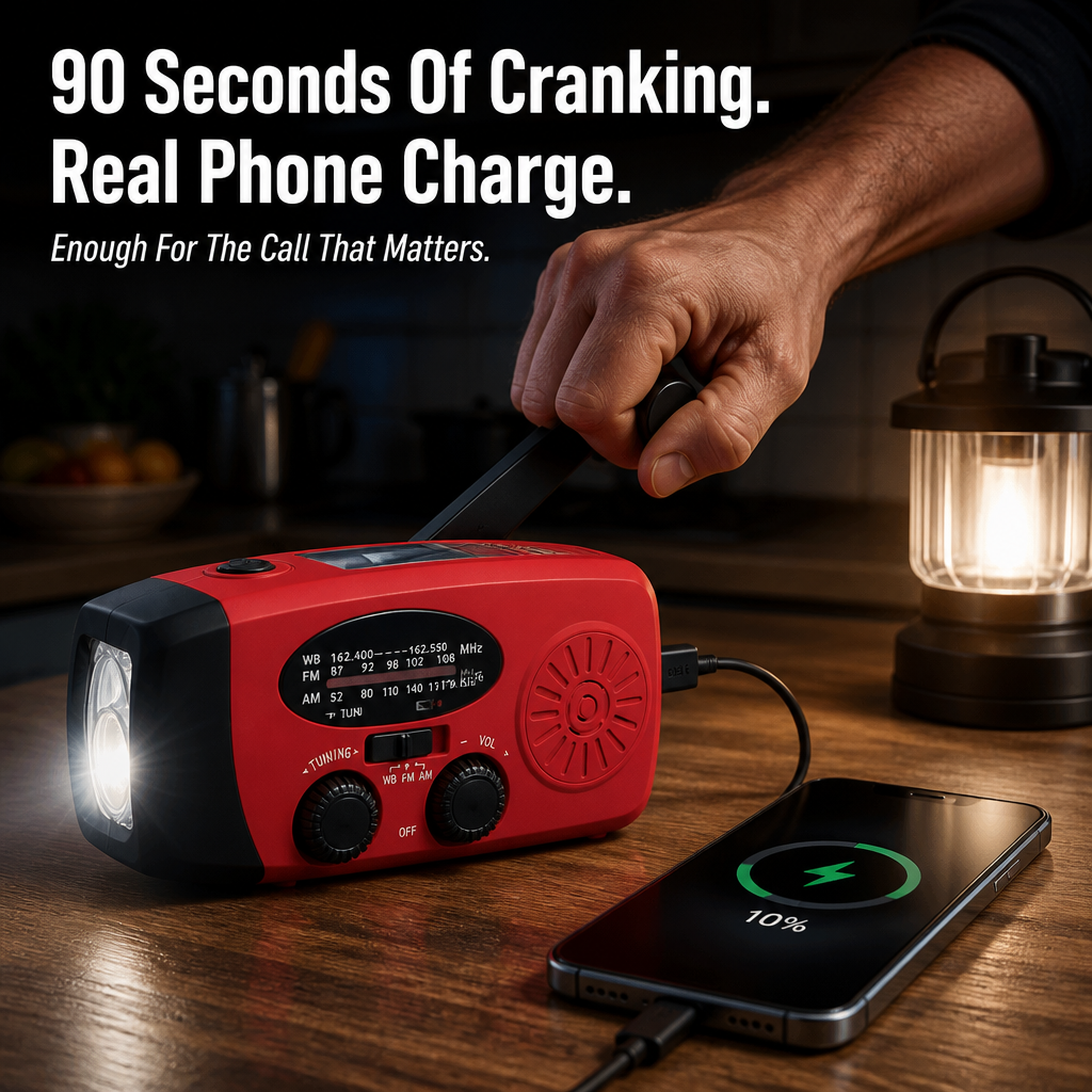 VoltGuard — Crank, Light, And Charge Your Way Through The Next Blackout - Lamylie