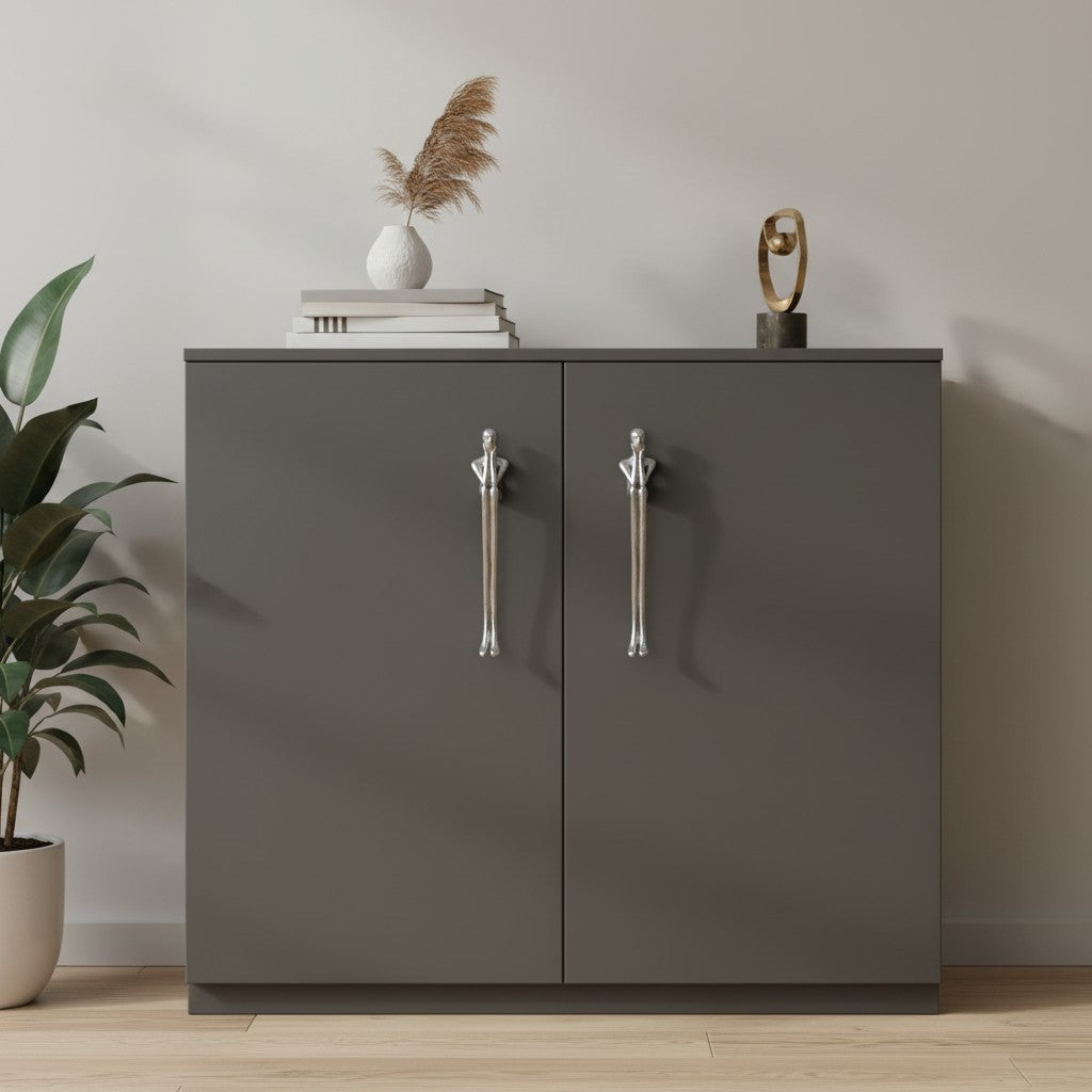 Minimalist Cabinet Handle - Brass Silver Pink - Scandinavian Design Furniture - Lamylie