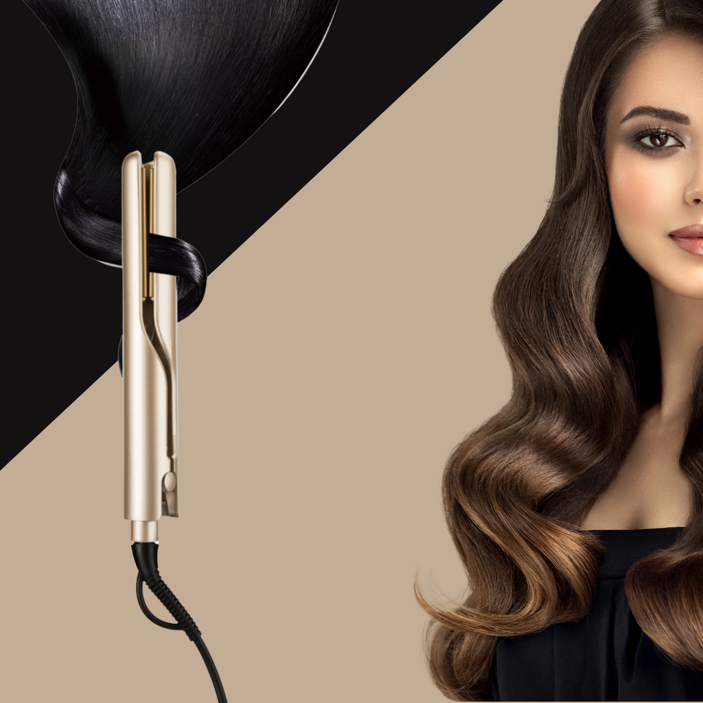 LustraWave Hair Styling Tool – Stunning Look with Visible Protection - Lamylie