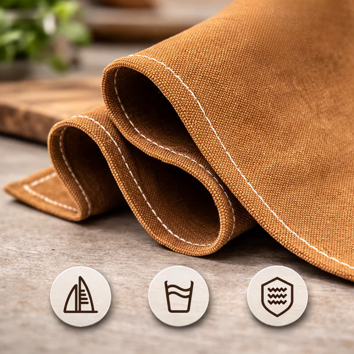 Canvas Craft Apron | Crossback Straps | Tool Accessory Pockets | HandHaven - Lamylie