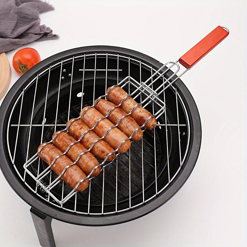 Grillmåtte - Nyd perfekt grillning uden rullende pølser! - Lamylie