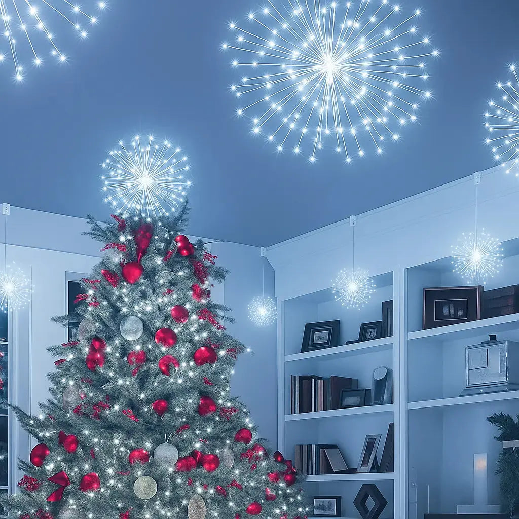 Starburst Lichterkette Set mit 3 Stück — Verwandelt Ihr Zimmer in eine atemberaubende Lichtshow - Lamylie