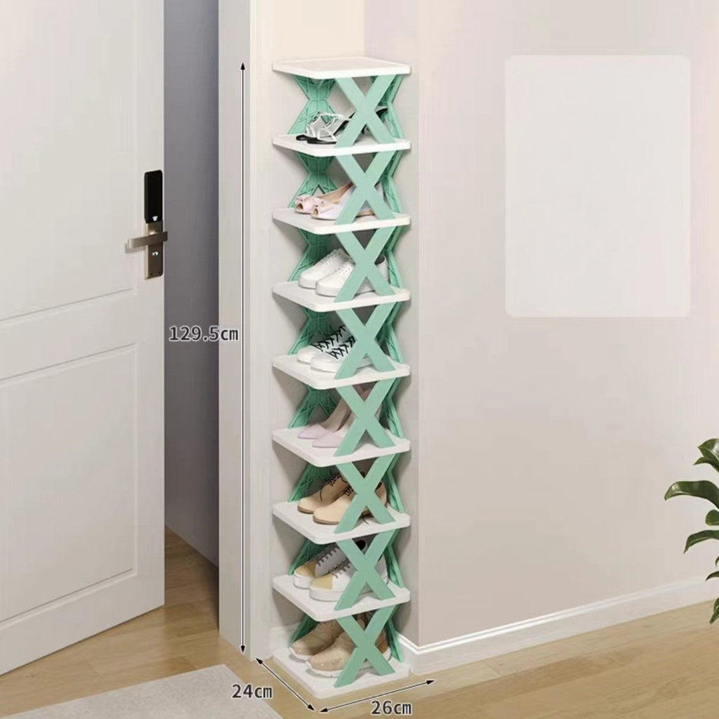 Narrow Shoe Tower Storage Rack - Lamylie
