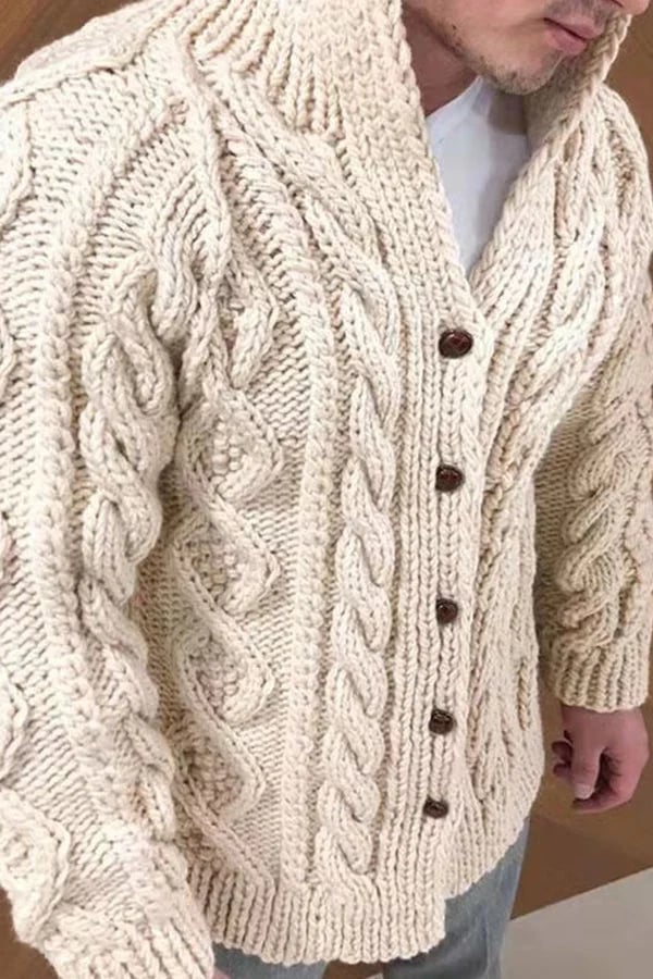 Kuschelige Strickjacke – Weiche und stilvolle Wärme für kalte Tage - Lamylie