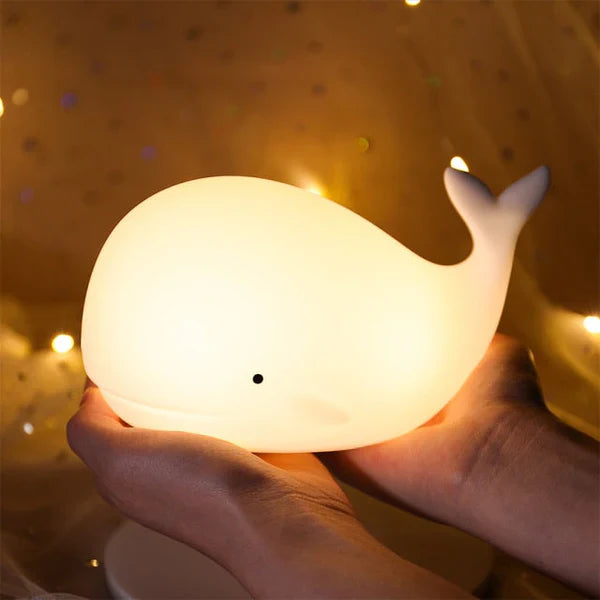 Wall Night Lamp with Color-Shifting LED – Touch Sensor, USB Powered - Lamylie