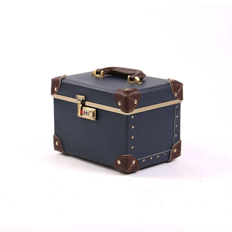 Trousse en Cuir Double Grande Capacité