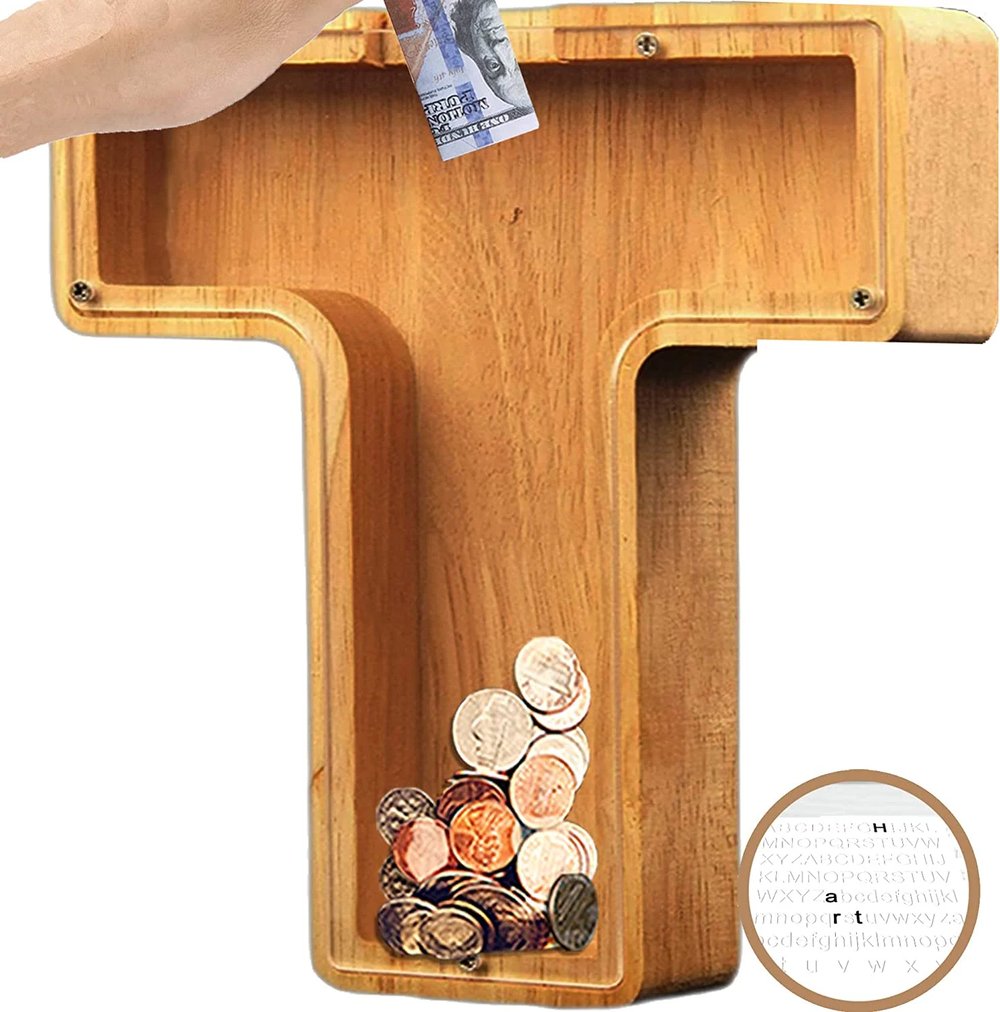 Hucha artesanal para fomentar el ahorro seguro en los niños - Lamylie