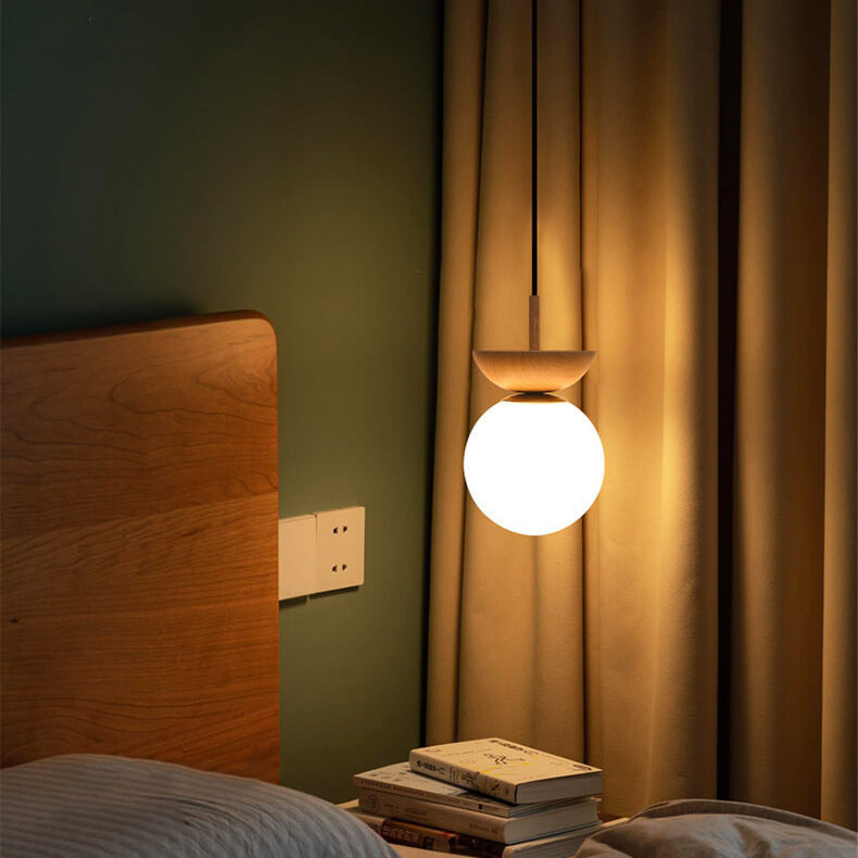 Glaskugel-Deckenlampe - Lamylie